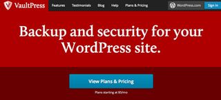 VaultPress backs up everything from your WordPress content
