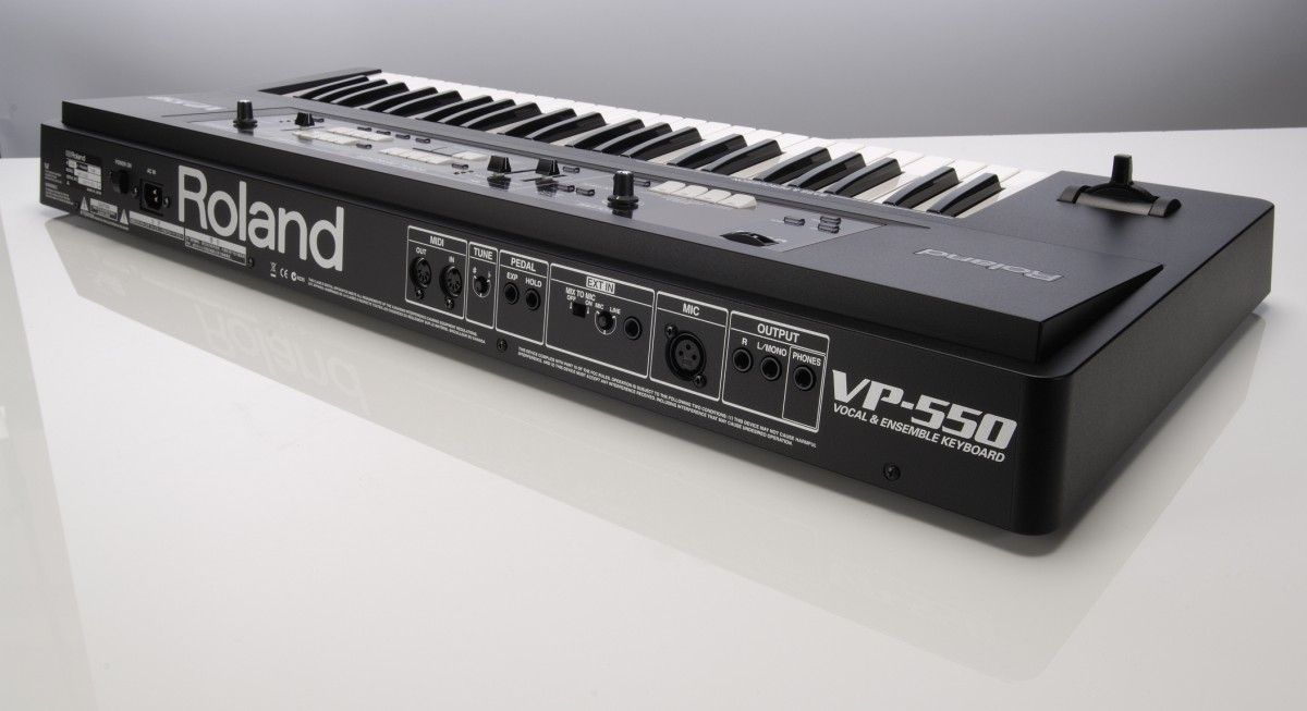 Sing, hum or speak into the VP-500 to create synthesised vocals.