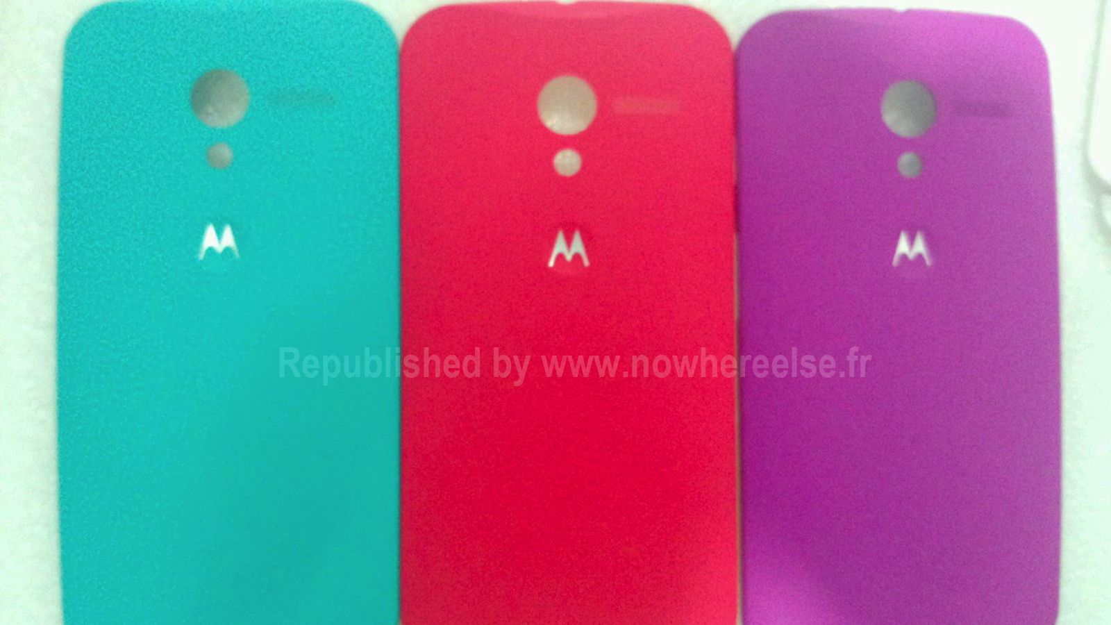 Moto X rear casings