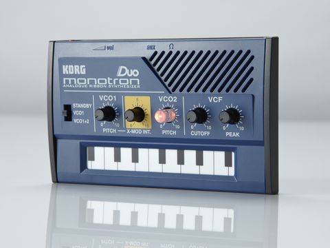 The Duo is all about the cross-modulation, inspired by Korg's classic early '80s Mono/Poly synth.