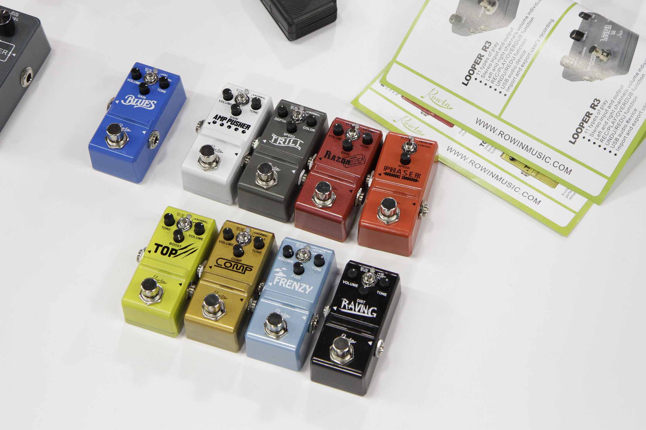 Rowin mini pedals