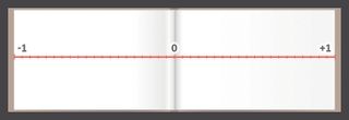 The progress and target values of the flips are used to determine where the folding page should be drawn on a -1 to +1 scale