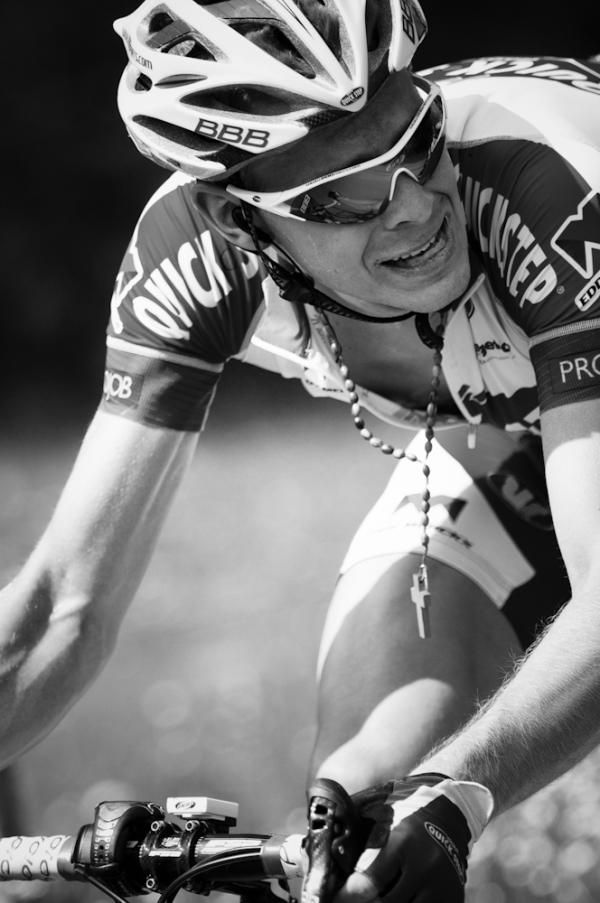 This year's Liege-Bastogne-Liege, as well as the whole spring, was marked by warm temperatures and bountiful amounts of sunshine. (Credit: Ashley Gruber)