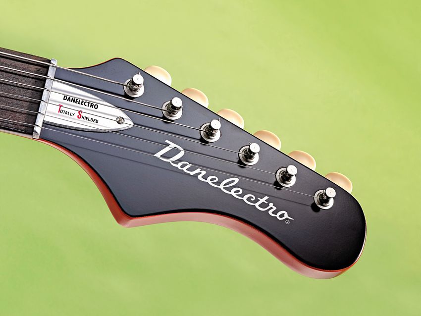 The headstock has a squashed Strat look