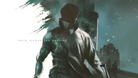 A close-up of the poster for the upcoming game, Physint. 