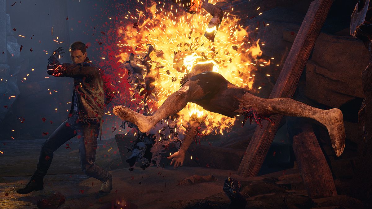 See a demon get murdered with its own horn in this Devil's Hunt gameplay video from PAX