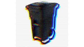 NFT bin: image of a glitching bin