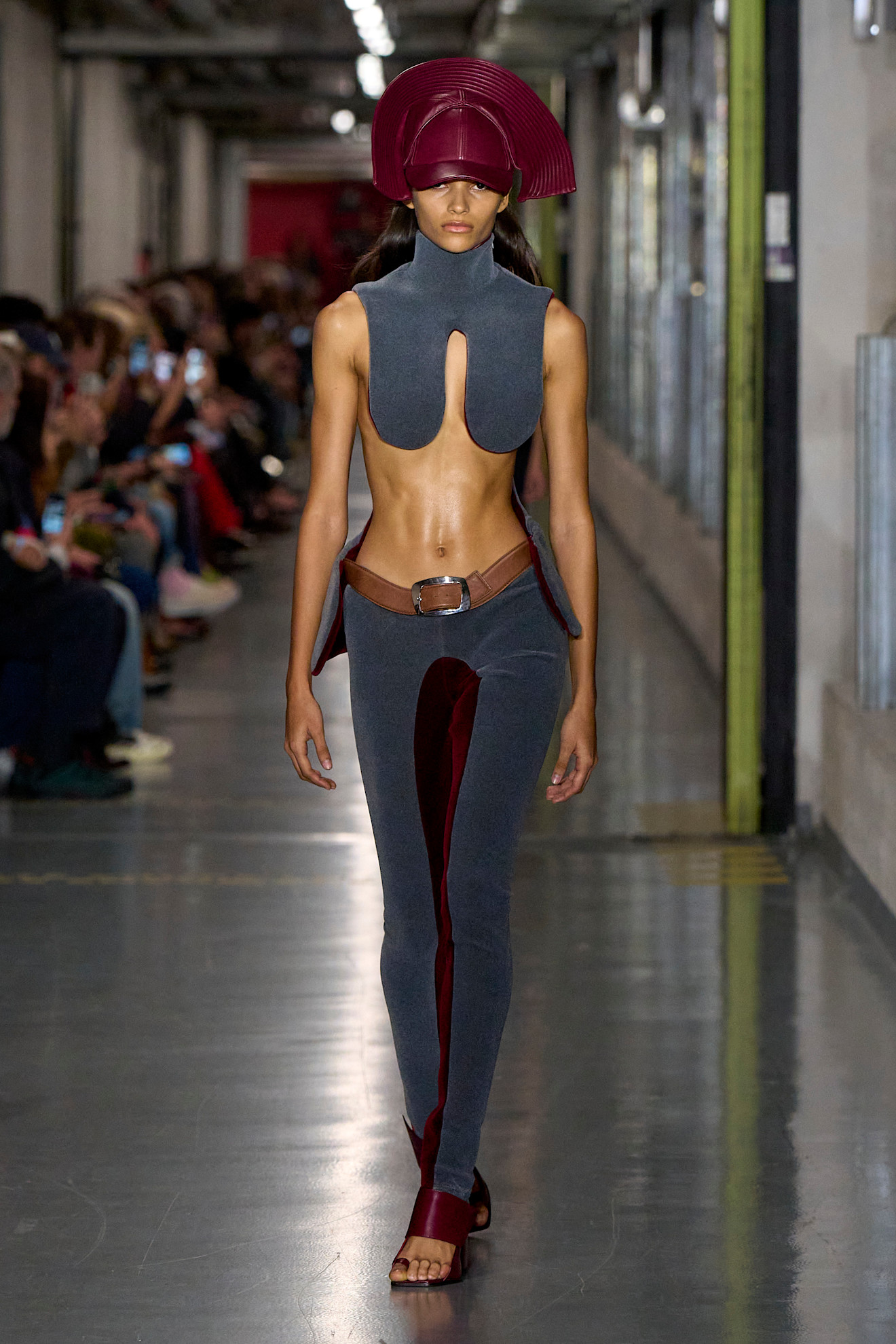 A model wore Cynthia Erivo&#039;s structural top on the Jean Paul Gaultier Spring 2026 runway