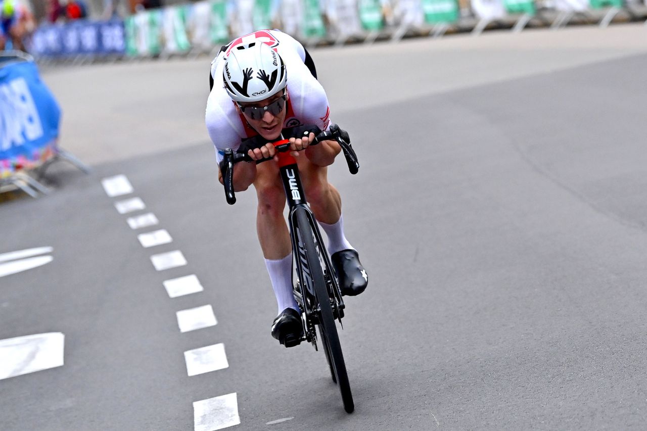 2021 UCI World Championships - Flanders - Men Under 23 Road Race - Antwerp - Leuven 161,1 km - 24/09/2021 - Mauro Schmid (Switzerland) - photo POOL Dirk Waem/BettiniPhoto&Acirc;&copy;2021