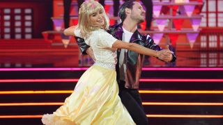Olivia Jade dancing on Dancing with the Stars