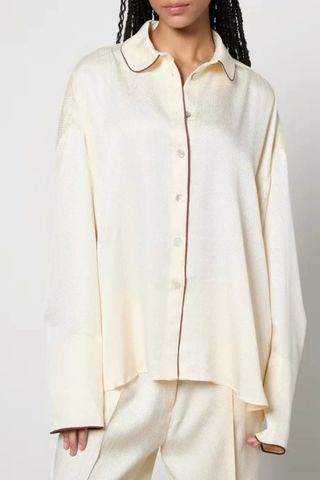 Sleeper Pastelle Oversized Jacquard Shirt