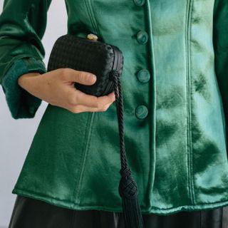 Dark-green vintage Bottega Veneta bag from Vintage Martini.