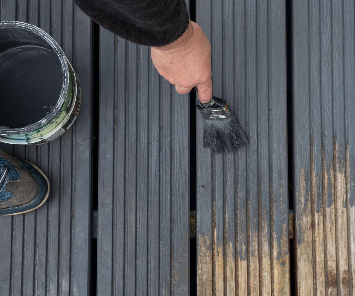 Can you use fence paint for decking? The experts weigh in | Homebuilding