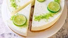 lime and ginger cheesecake