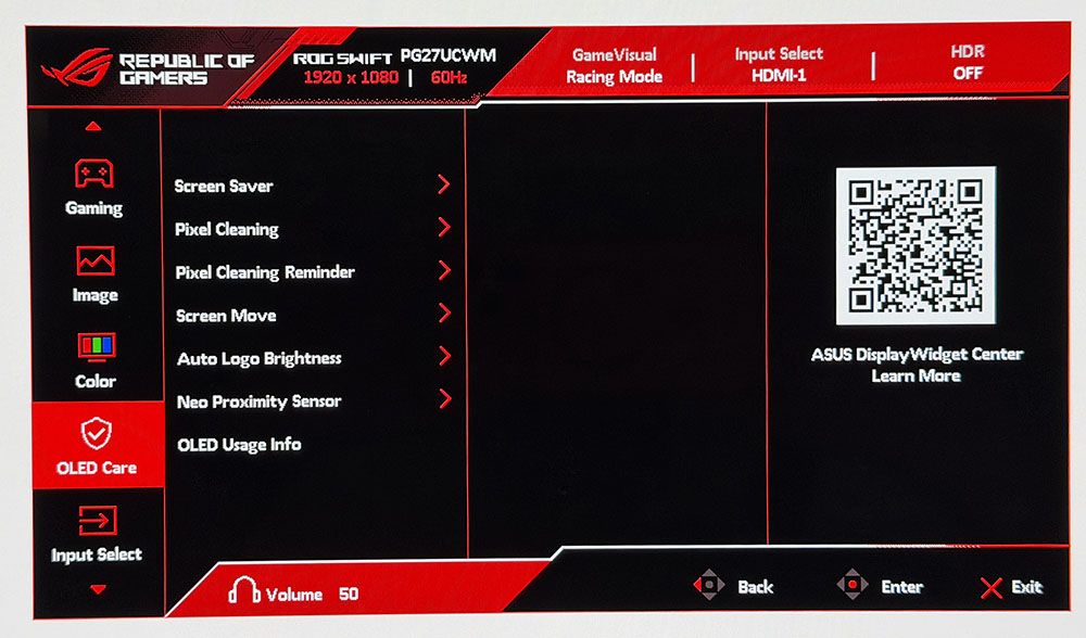 Asus ROG Swift PG27UCWM