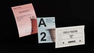 Immortality Design Works; replica film ticket stubs