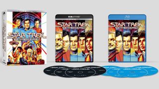 The 4K Blu-ray and standard 1080p Blu-ray collections, together with the new outer case cover artwork.