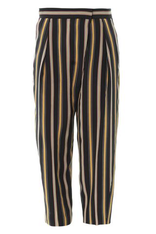 Chloe Stripe Silk Trousers, £690