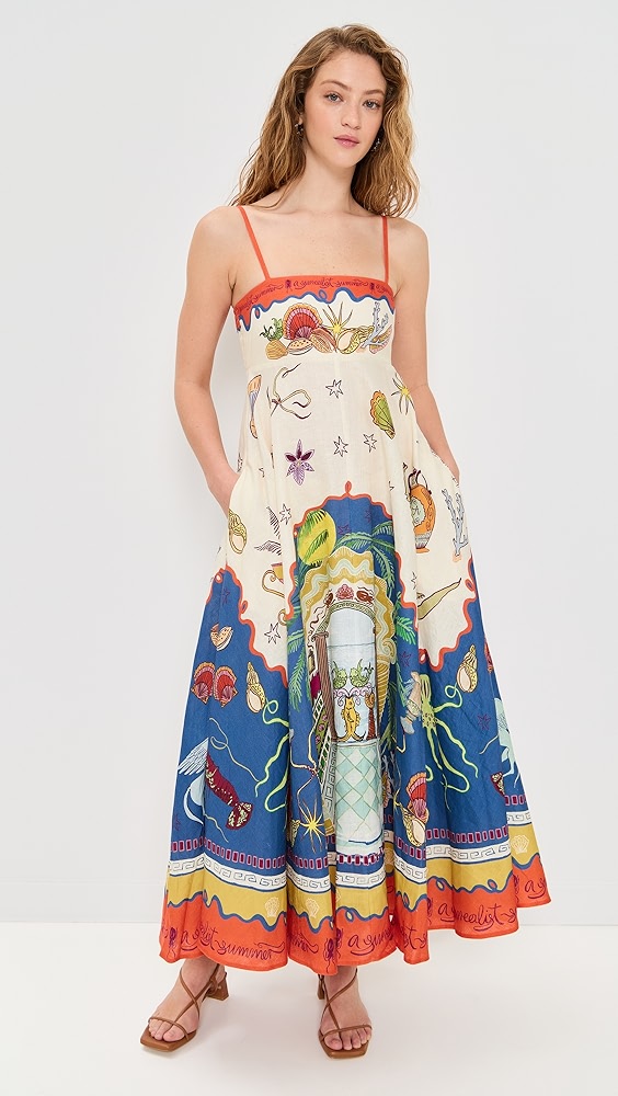 AlÉmais Surrealist Summer Sundress