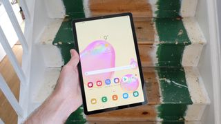 Samsung Galaxy Tab S6 on Android.