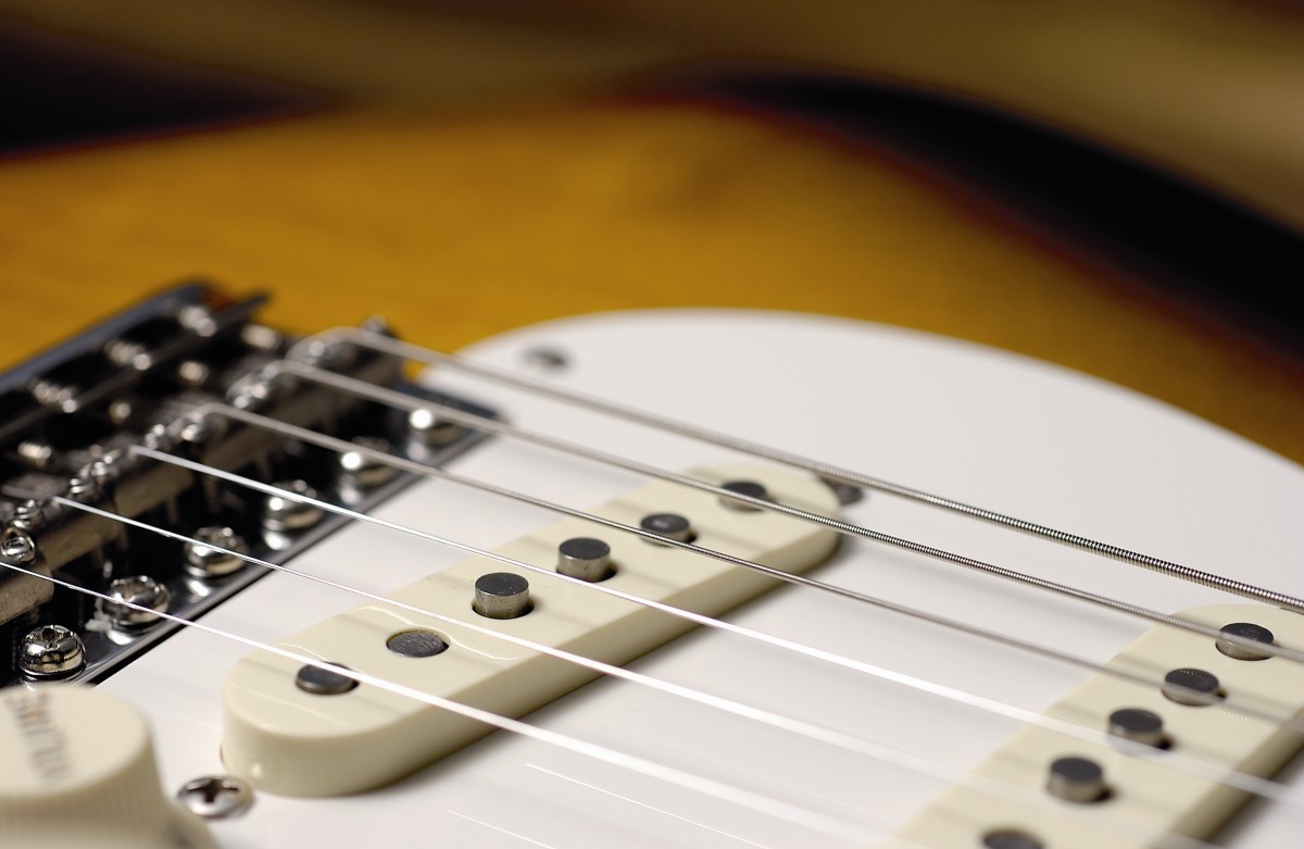 The pickups echo Johnson's love of vintage Strats.