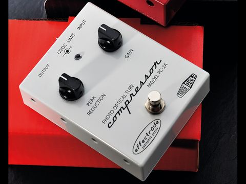 The PC-2A is inspired by the classic LA-2A studio compressor.