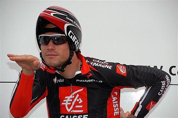 Walk like a time trial man... Nicolas Portal (Caisse d'Epargne).