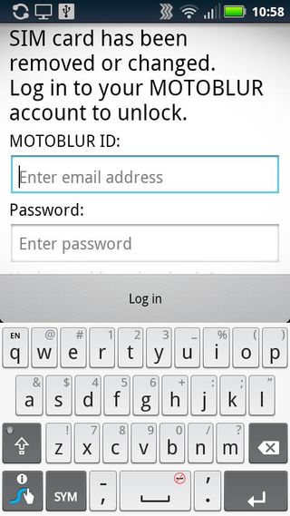 Motorola defy+ motoblur account login