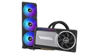 The Asus ROG Astral LC RTX 5090 GPU