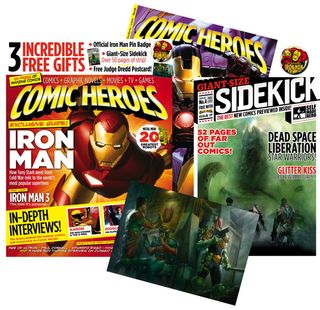 Comic Heroes 17 Wallet Content