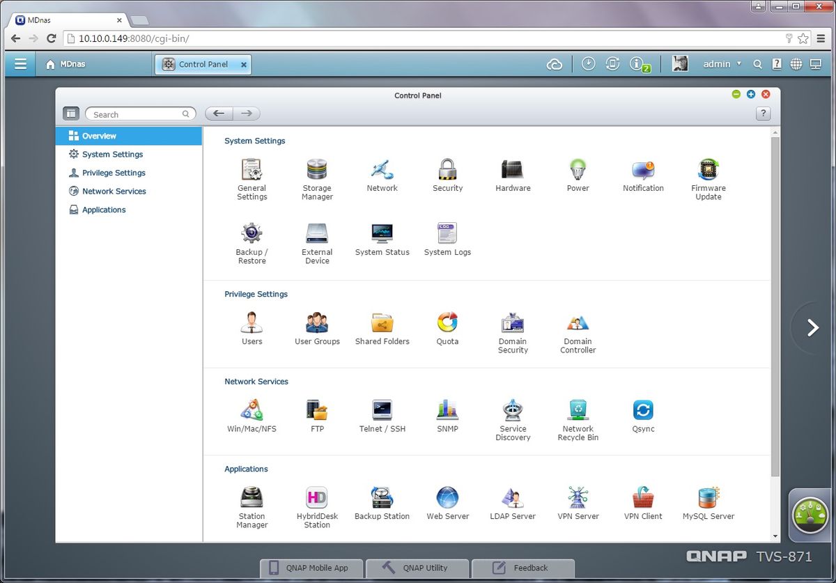 Qnap Tvs 871 Ui 1