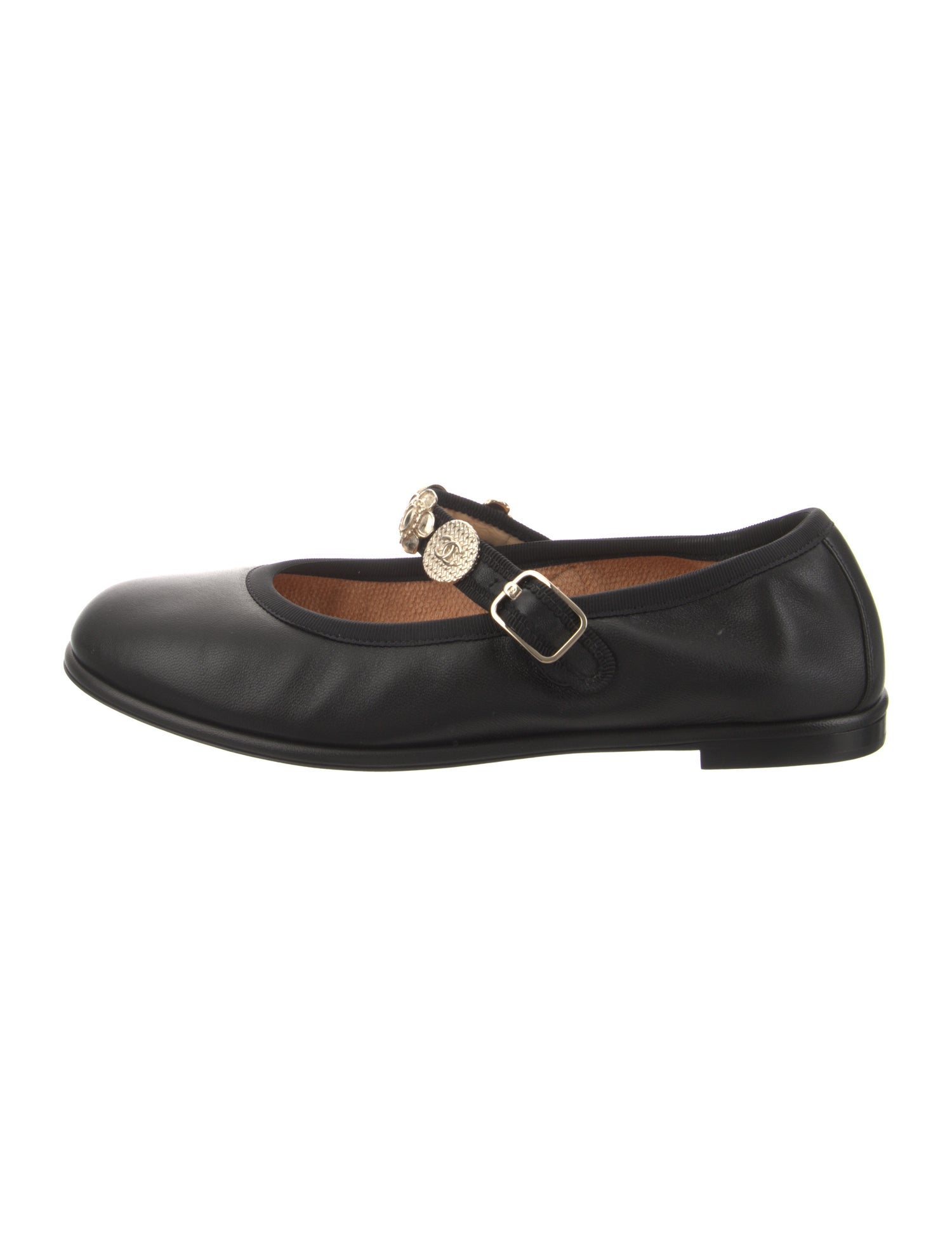 2024 Interlocking Cc Logo Mary Jane Flats