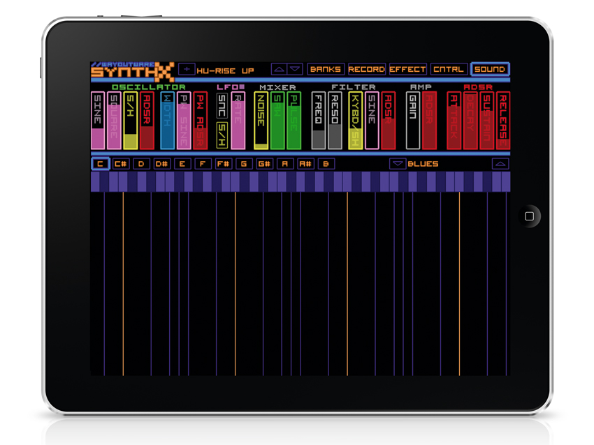 SynthX is certanily a great sounding iPad synth.