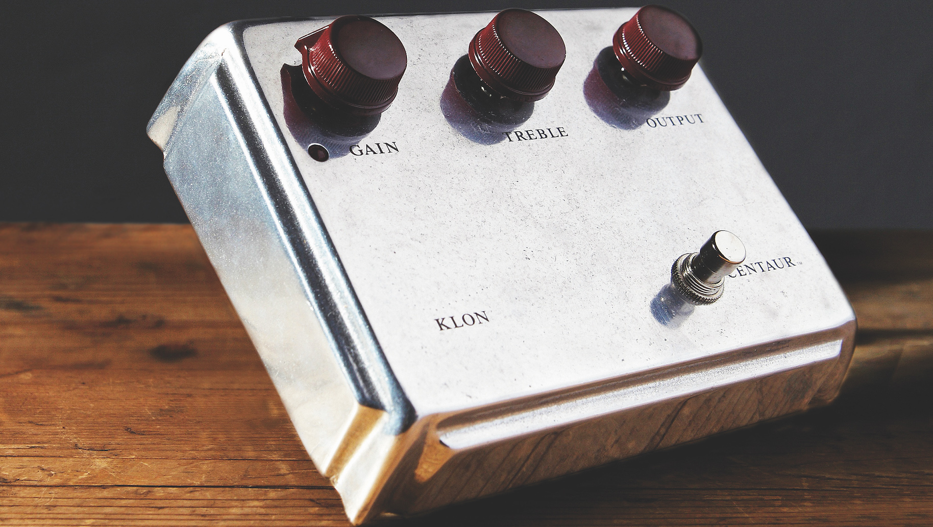 A Klon Centaur pedal