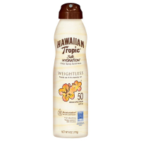 Hawaiian Tropic Silk Hydration Weightless Sunscreen Spray SPF50: $22.99
