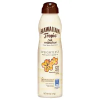Hawaiian Tropic Silk Hydration Weightless Sunscreen Spray SPF50: $22.99$10.97 | Walmart