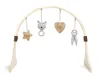 The Little Green Sheep Curved Wooden Baby Gym