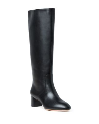 Women&#039;s Gia Pointed Toe Knee-High Leather Mid-Heel Boots