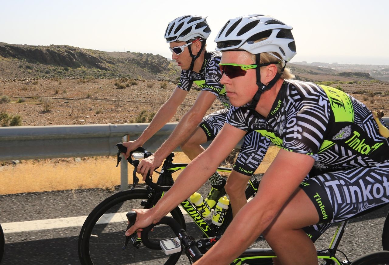Tinkoff-Saxo training hard