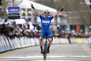 Zdenek Stybar (Deceuninck-QuickStep) wins Omloop Het Nieuwsblad