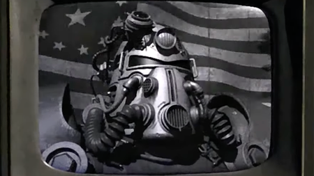 Screenshot from Fallout opening cinematic