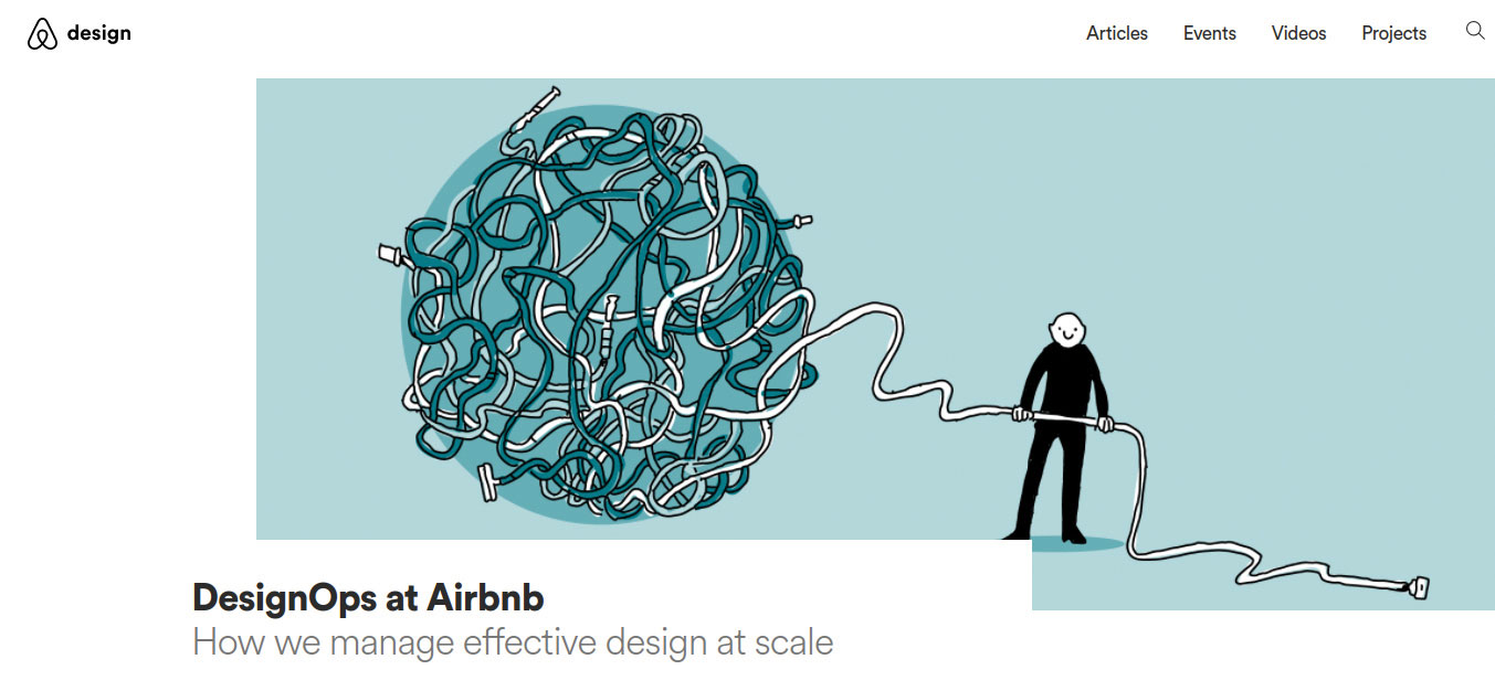By building a DesignOps team, Airbnb has been able to streamline, as Adrian Cleave explains