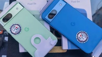 Google Pixel 8a leaked unboxing images
