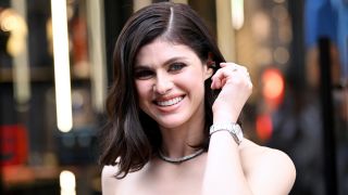 Alexandra Daddario attends as TAG Heuer celebrates the Grand Opening of their new boutique on 5th Avenue on July 12, 2023 in New York City.