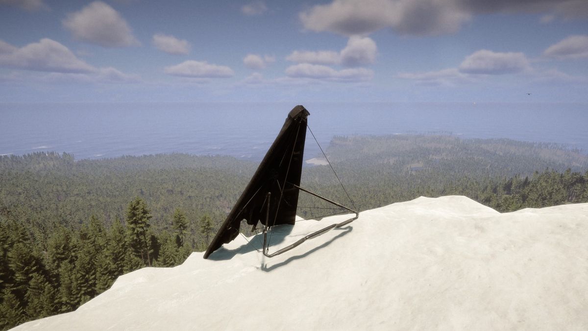 Sons of the Forest Hang Glider locations, how to use Hang Glider