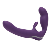 Lovehoney Desire Luxury Rechargeable Strapless Strap-On Dildo Vibrator, £69.99 
Coming in at a higher price point, we recommend investing in this one if you know you and your partner really enjoy pegging. With over 90 five star reviews, this one hits the spot when it comes to vibration, flexibility, and teasing it's time to click 'buy'.
Pros: Vibrator | Strapless.