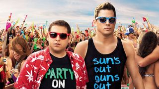 (L-R) Jonah Hill as Morton Schmidt and Channing Tatum as Greg Jenko in "22 Jump Street"