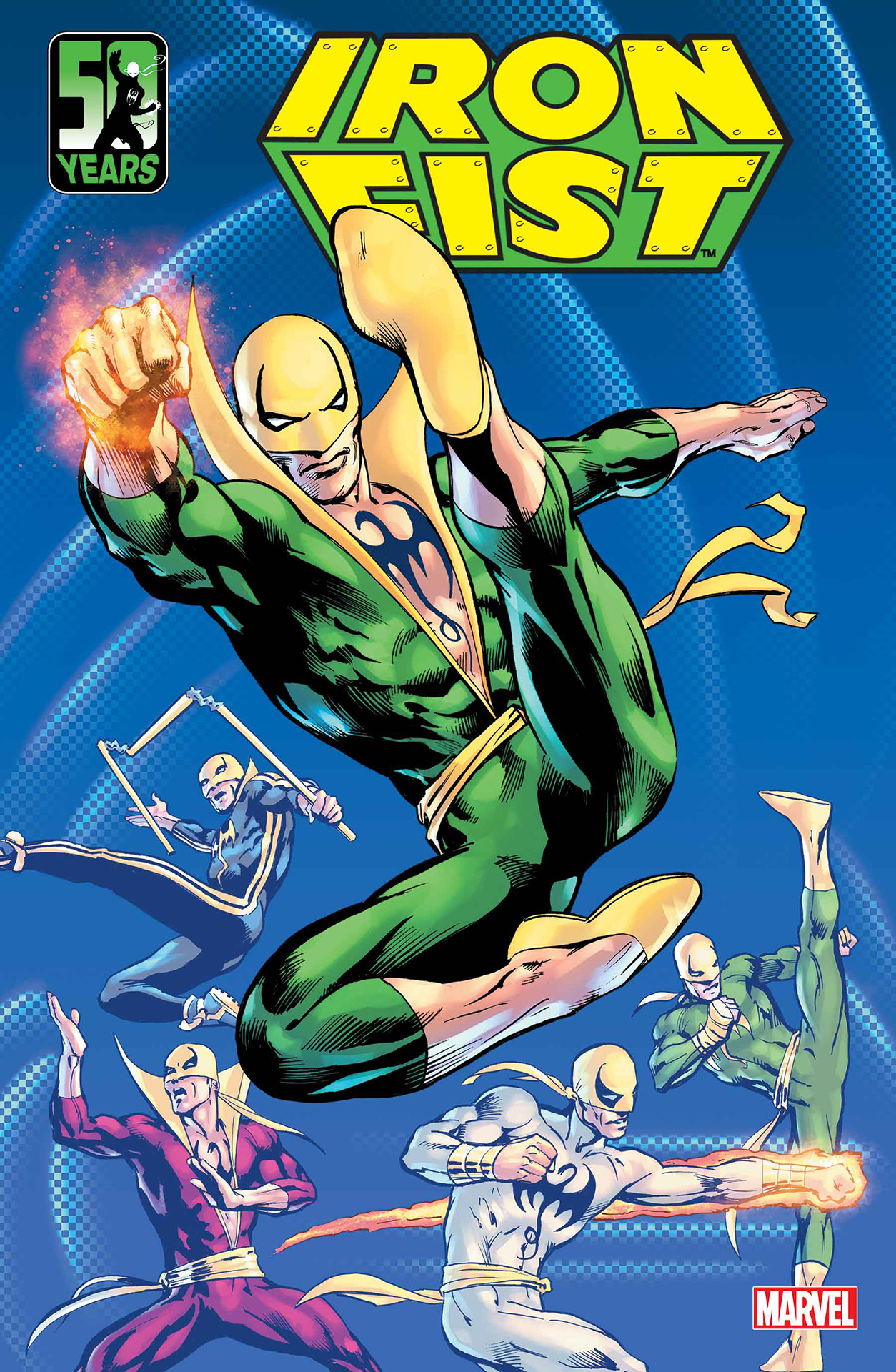 Iron Fist 50th Anniversary Special #1 cover art by Alan Davis