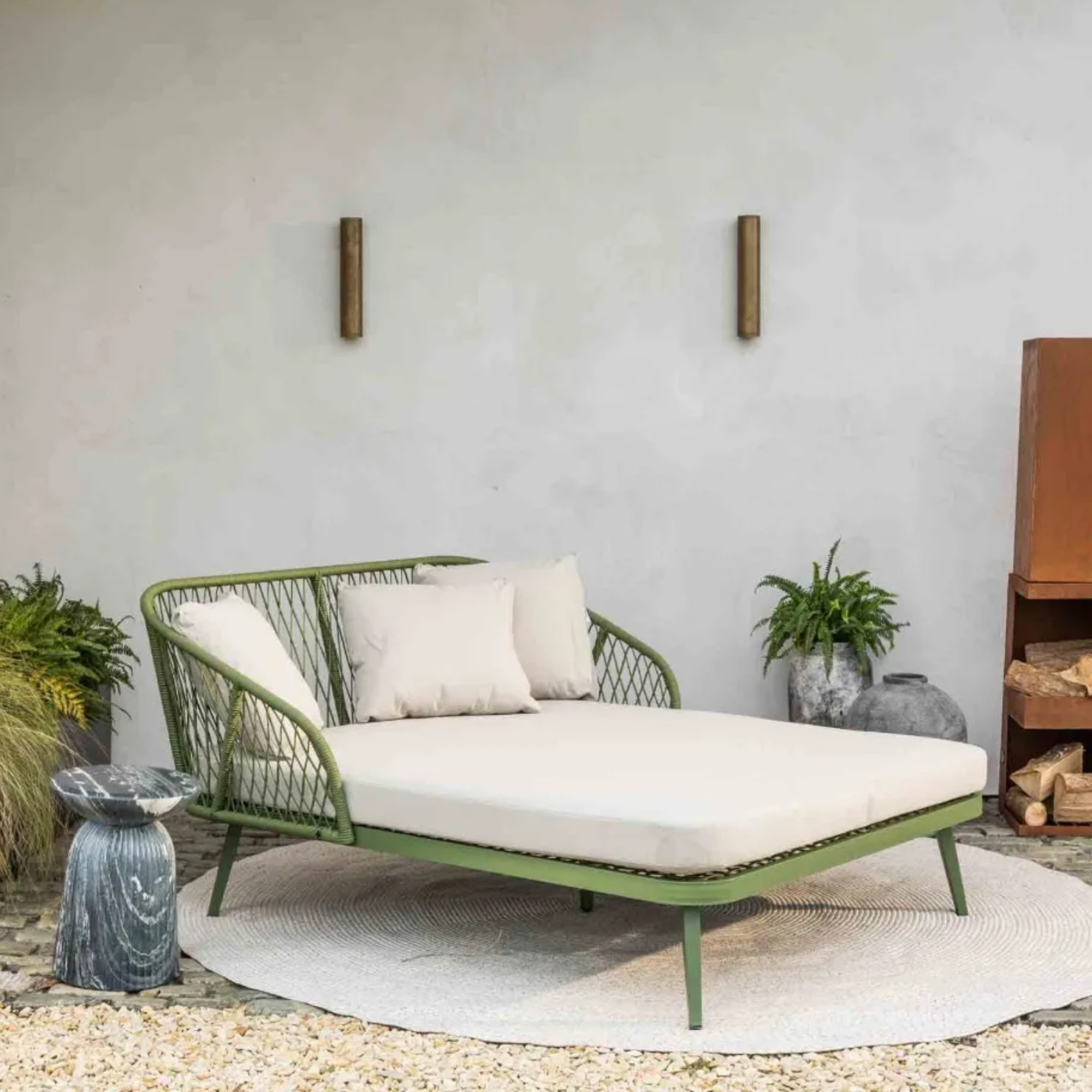 Atkin &amp;amp; Thyme Lauren Daybed in Green