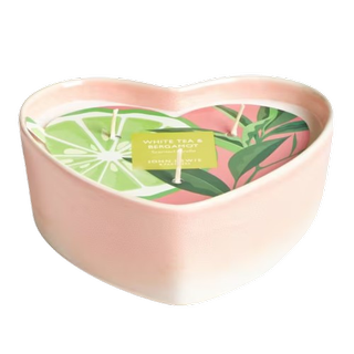 John Lewis Ceramic Heart Votive Candle